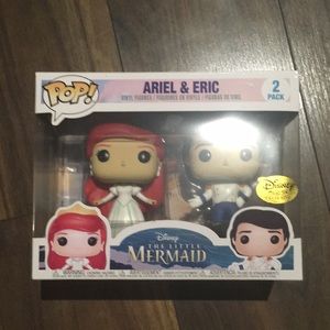 Ariel and Eric Funko Pop Set